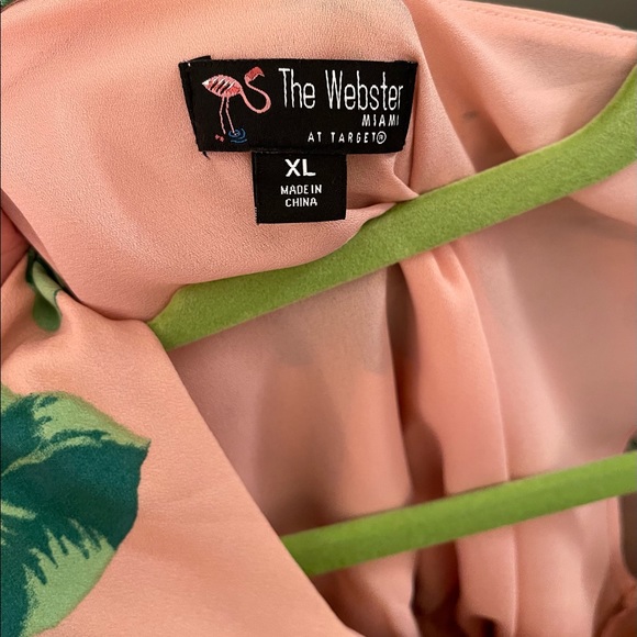 The Webster for Target Belted Dress in Flamingo Print, unworn, without tags XL - Picture 4 of 9